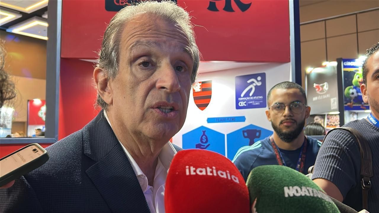 Presidente do Flamengo cutuca Vasco e Palmeiras em defesa da criação da Liga