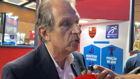 Luiz Eduardo Baptista, presidente do Flamengo
