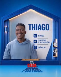 Thiago, de 23 anos, mora em Goiás • Divulgação / Casa do Patrão / Record