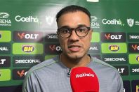 Técnico do América detona arbitragem de jogo contra a Ponte Preta e faz cobrança