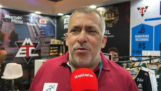 Carlos Rocha, conhecido como Jacaré, diretor de esportes do Batavo Mackenzie • João Marcelo Cardoso/Itatiaia