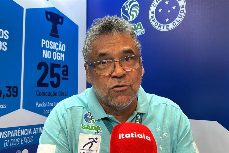 Diretor do Sada Cruzeiro avalia duelo com o Itambé Minas e é direto sobre favoritismo