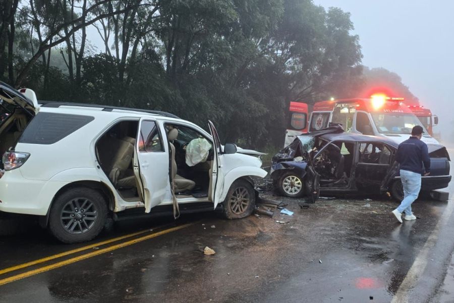 Acidente na RS-153 deixa dois mortos no Rio Grande do Sul