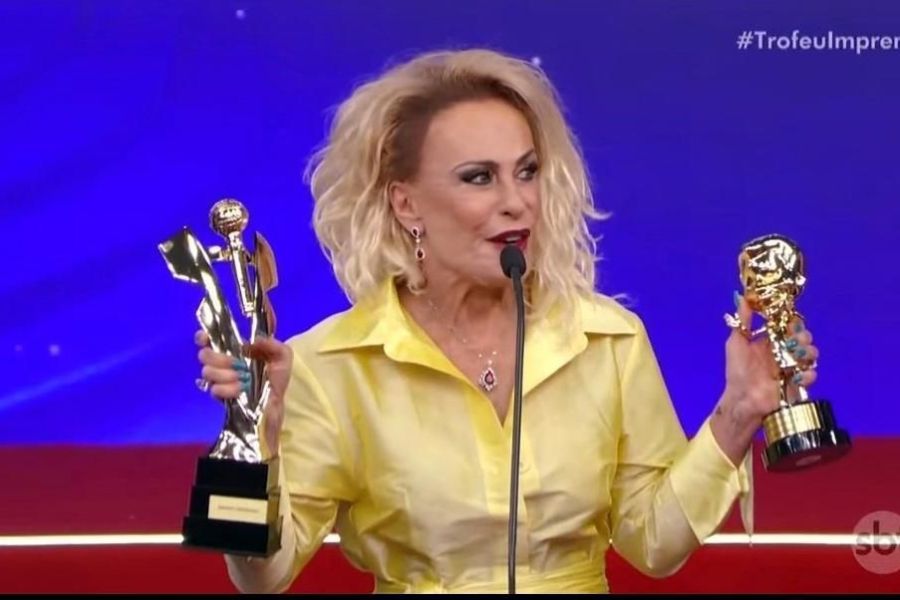 Ana Maria Braga recebe tributo no Troféu Imprensa 2026