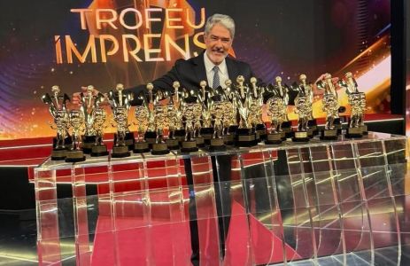 William Bonner no Troféu Imprensa 2026