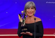 Glória Pires é homenageada no Troféu Imprensa 2026: 'Que honra'