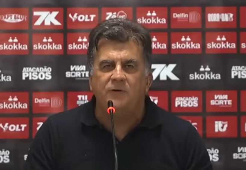 Presidente do Vitória se revolta, sobe o tom contra arbitragem brasileira e cobra CBF