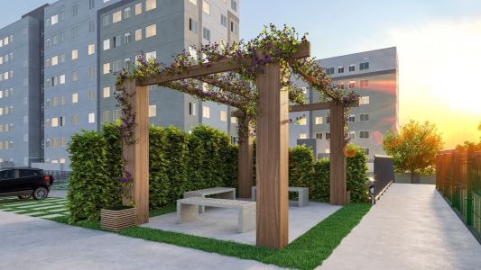 Projeto será implantado em área de 7 mil m² na Vila das Flores • MRV/Divulgação