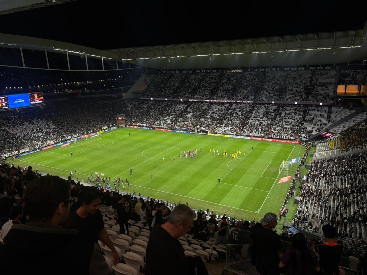 Quanto o Corinthians faturou com vitória sobre o Peñarol pela Libertadores