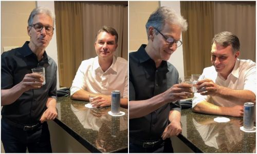 Zeme e Flávio Bolsonaro embarcam em trend das redes sociais no Brasil