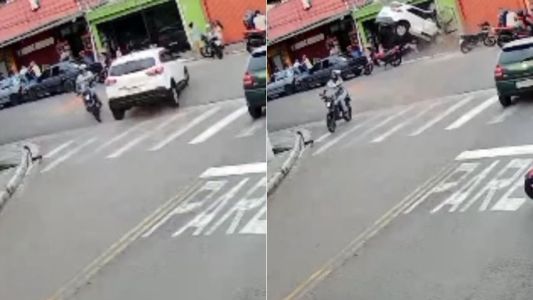 Crianças brincavam de pular corda quando foram atingidas