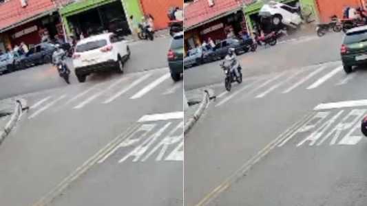 Crianças brincavam de pular corda quando foram atingidas