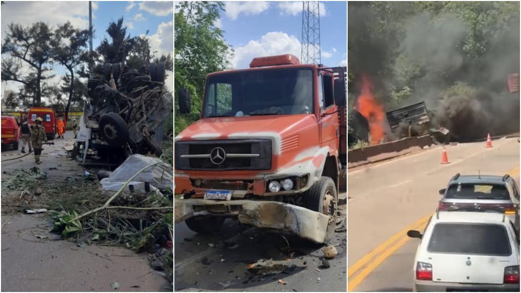 Acidentes na BR-381, no Anel e na BR-040 matam 4 e ferem 3 em dois dias