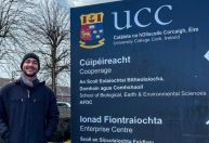 Estudante do IFMG apresenta pesquisa sobre tintas na Irlanda