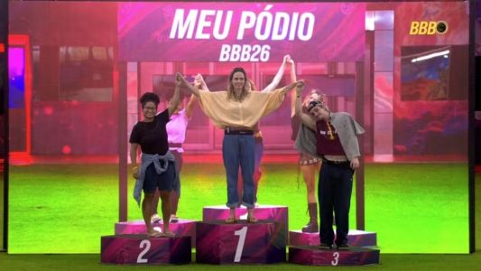 Pódio de Ana Paula Renault no BBB 26