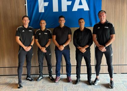 Árbitros brasileiros que estarão em ação na Copa do Mundo de 2026