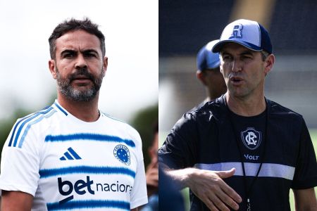 Artur Jorge e Léo Condé, técnicos de Cruzeiro e Remo, respectivamente