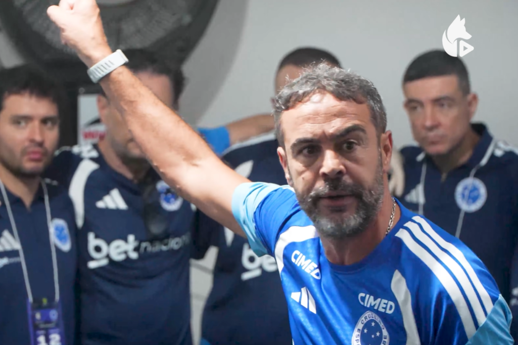 Cruzeiro: veja o recado de Artur Jorge no vestiário antes da vitória sobre o Remo