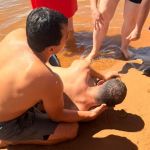 Bombeiro de folga salva homem de afogamento no lago de Boa Esperança