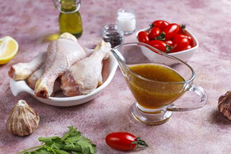 Frango e temperos
