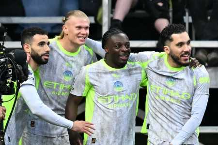 Haaland marcou o gol solitário da vitória do City