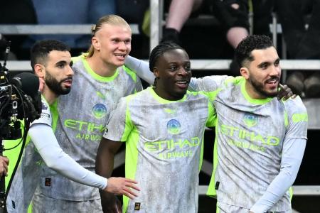 Haaland marcou o gol solitário da vitória do City