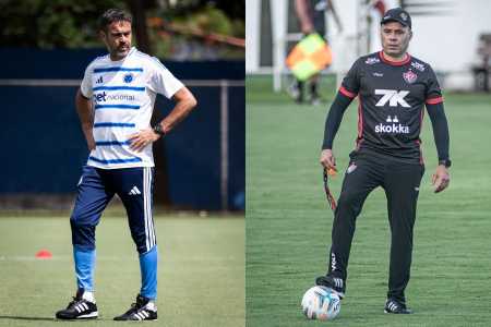 Artur Jorge e Jair Ventura, técnicos de Cruzeiro e Vitória, respectivamente