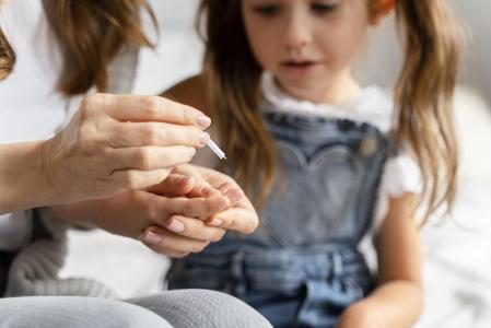 Crianças com diabetes