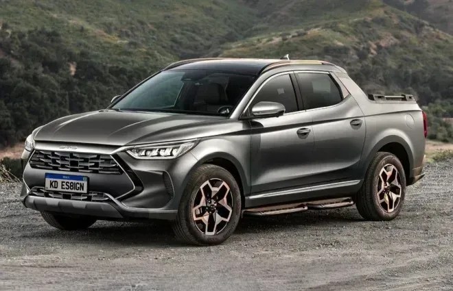 BYD Mako: veja quando chega a rival híbrida da Toro que será feita na Bahia