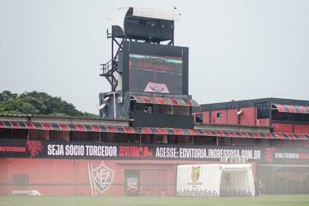 Barradão, palco do jogo entre Vitória e São Paulo