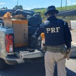 Carro de prefeitura é flagrado com mercadorias sem nota fiscal em rodovia do Sul de Minas