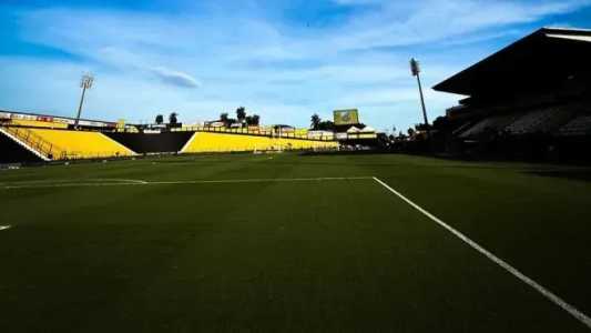 Estádio Jorge Ismael de Biasi, em Novo Horizonte-SP