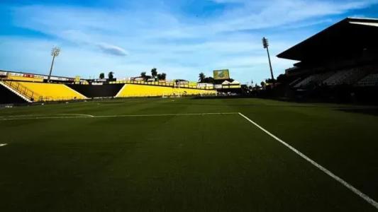 Estádio Jorge Ismael de Biasi, em Novo Horizonte-SP