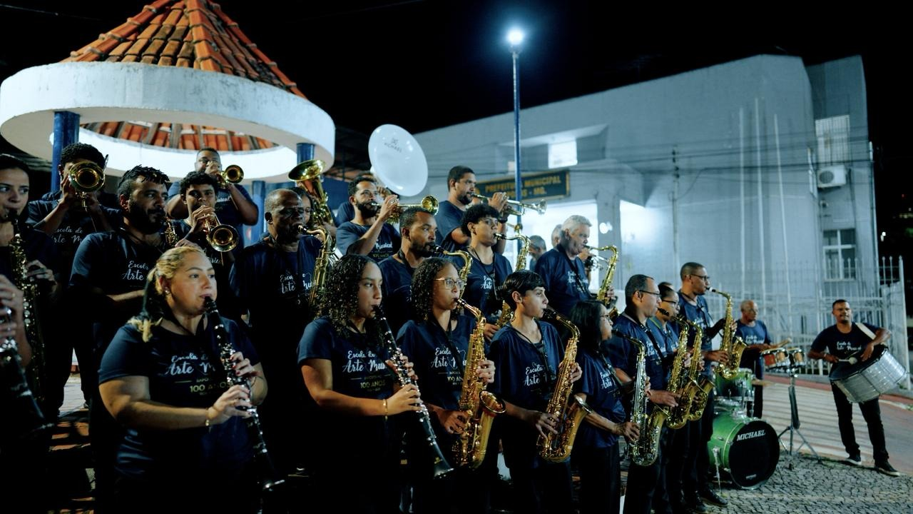 Patrimônio cultural da cidade, banda de Raposos celebra 100 anos