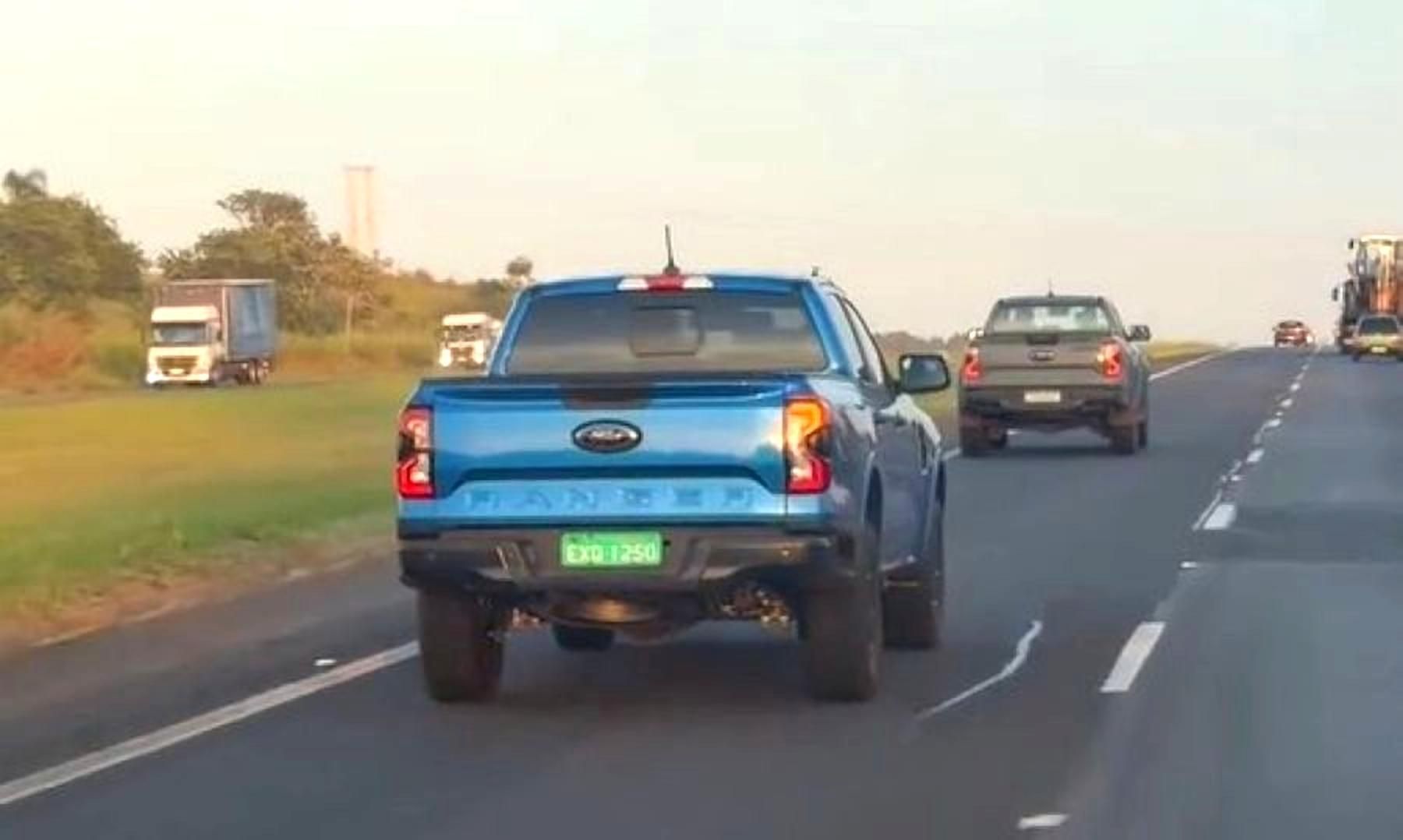 Ford Ranger é flagrada testando motor 2.3 turbo flex de 274 cv