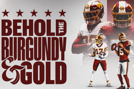 Novo uniforme do Washington Commanders