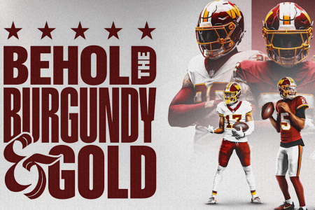 Novo uniforme do Washington Commanders