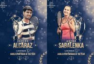 Alcaraz e Sabalenka são vencedores do Laureus, o 'Oscar do Esporte'