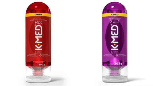 Lubrificantes falsificados da marca K-MED