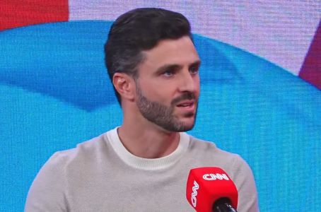 Júnior Moraes em participação no CNN Esportes S/A