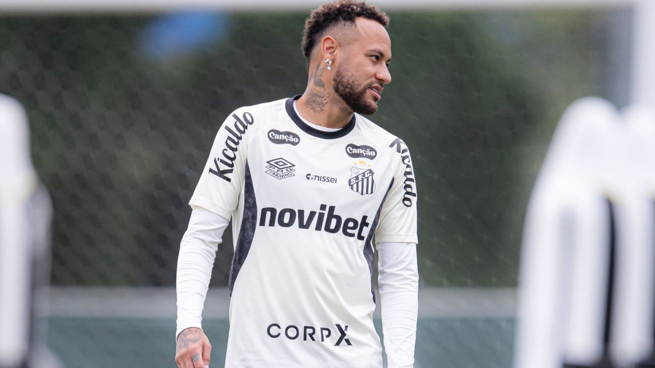 Neymar joga? Veja provável escalação do Santos para enfrentar o Atlético