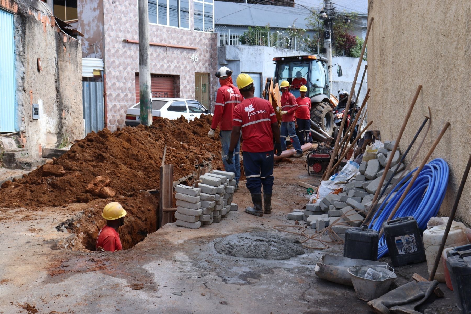 Cesama inicia remodelação da rede de esgoto no Furtado de Menezes