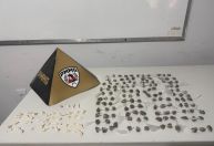 Jovem é preso com grande quantidade de drogas em Montes Claros