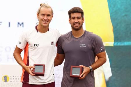 Rafa Matos e Orlando Luz ficaram em segundo lugar e levaram premiação milionária