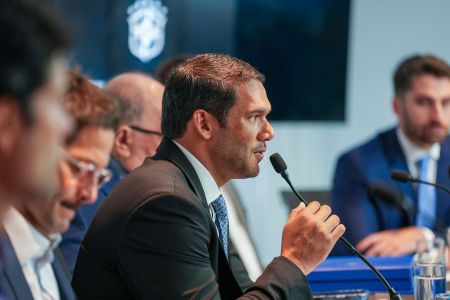 Samir Xaud, presidente da CBF