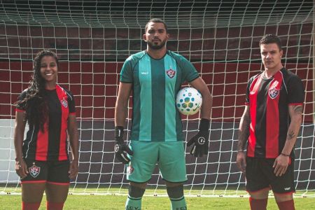 Novo uniforme do Vitória fabricado pela Volt Sport