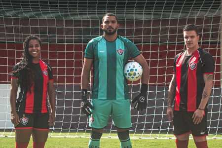 Novo uniforme do Vitória fabricado pela Volt Sport