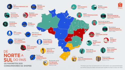 Mapa Shopee 2026 • Shopee