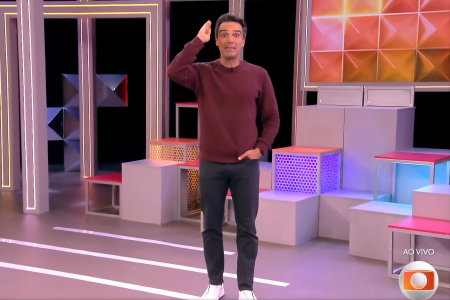 Tadeu Schmidt, apresentador do BBB 26