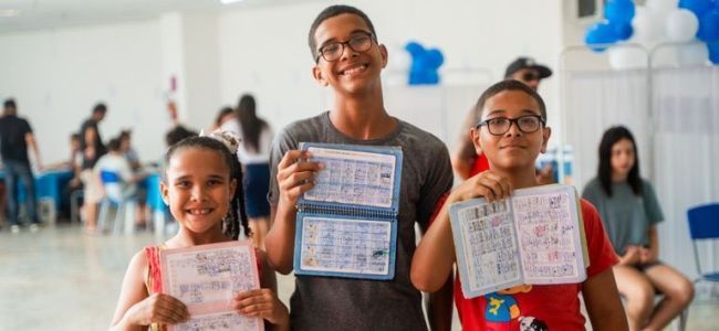 Crianças e adolescentes participam da Semana de Vacinação nas Escolas